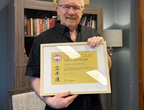 KBN ere certificaat aan Fred Royers